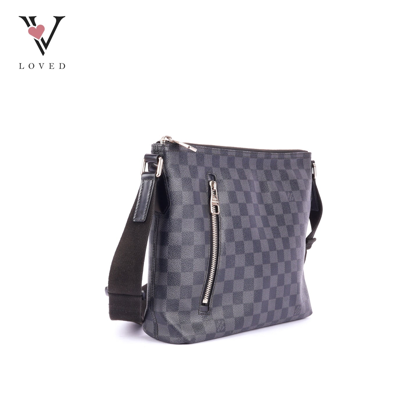 Louis Vuitton Mick PM Graphite Canvas Messenger
