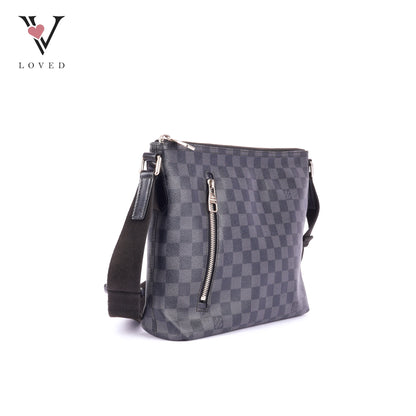 Louis Vuitton Mick PM Graphite Canvas Messenger