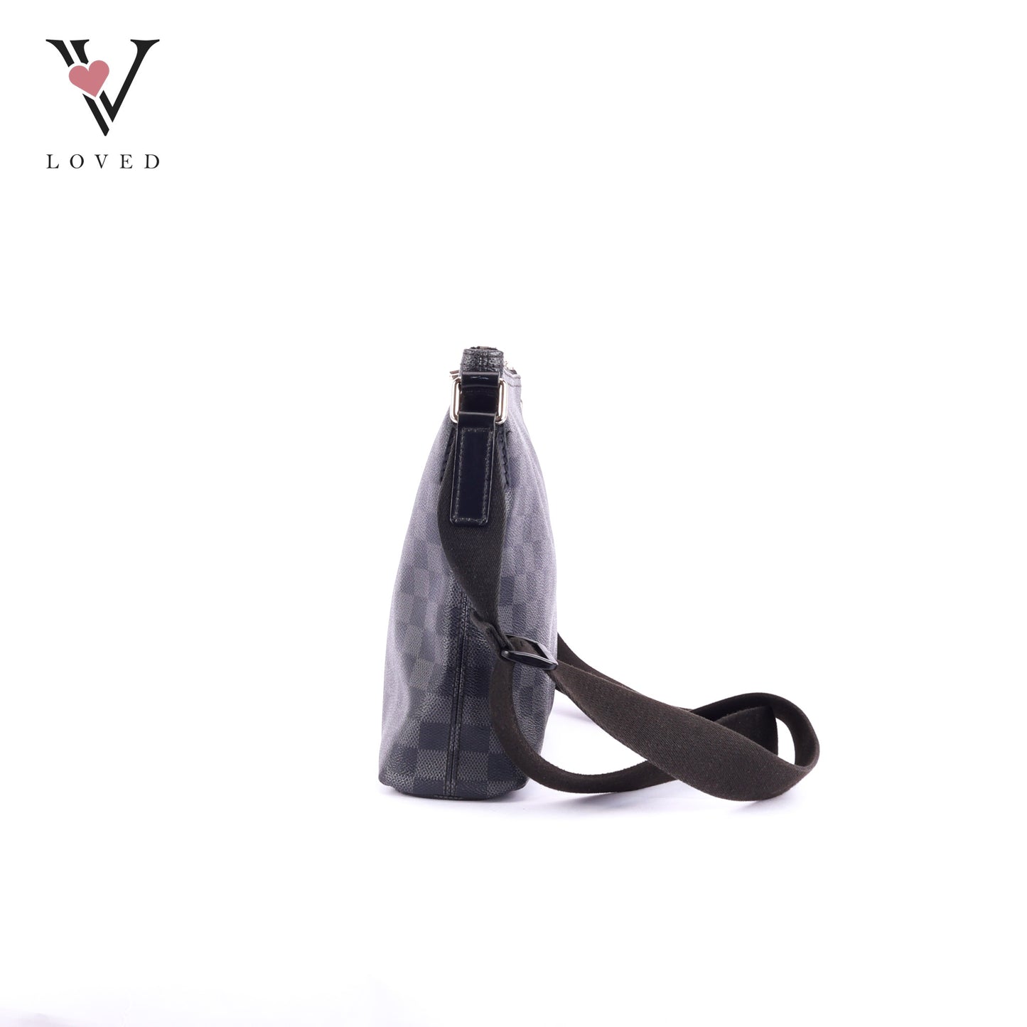 Louis Vuitton Mick PM Graphite Canvas Messenger