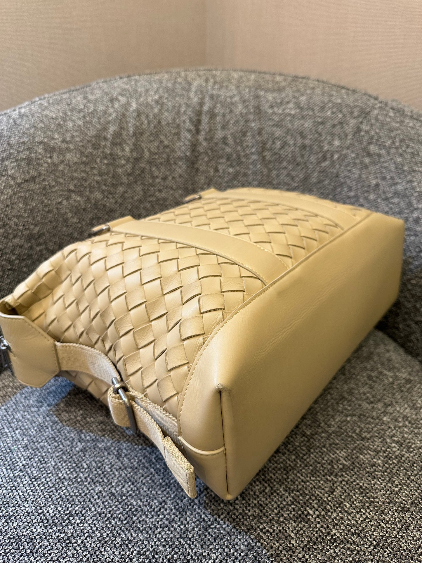 Bottega Veneta Intrecciato Leather Duffel Bag