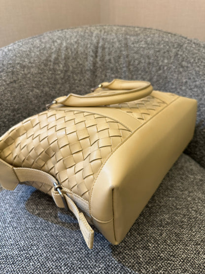 Bottega Veneta Intrecciato Leather Duffel Bag