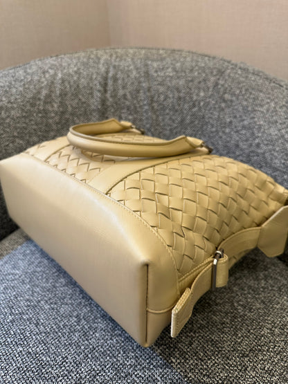 Bottega Veneta Intrecciato Leather Duffel Bag