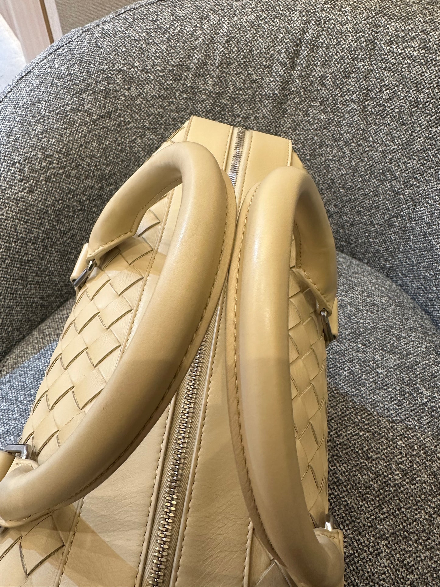 Bottega Veneta Intrecciato Leather Duffel Bag