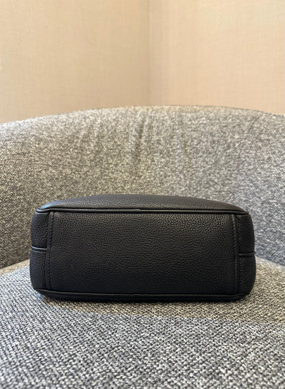 Prada Vitello Daino Phenix Leather Double Zip Crossbody Bag
