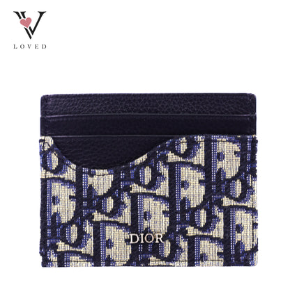 Christian Dior Saddle Card Holder