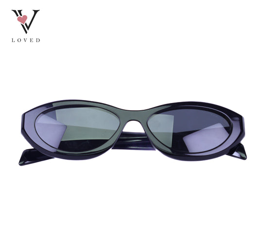 Prada Cat Eye Sunglasses in Black