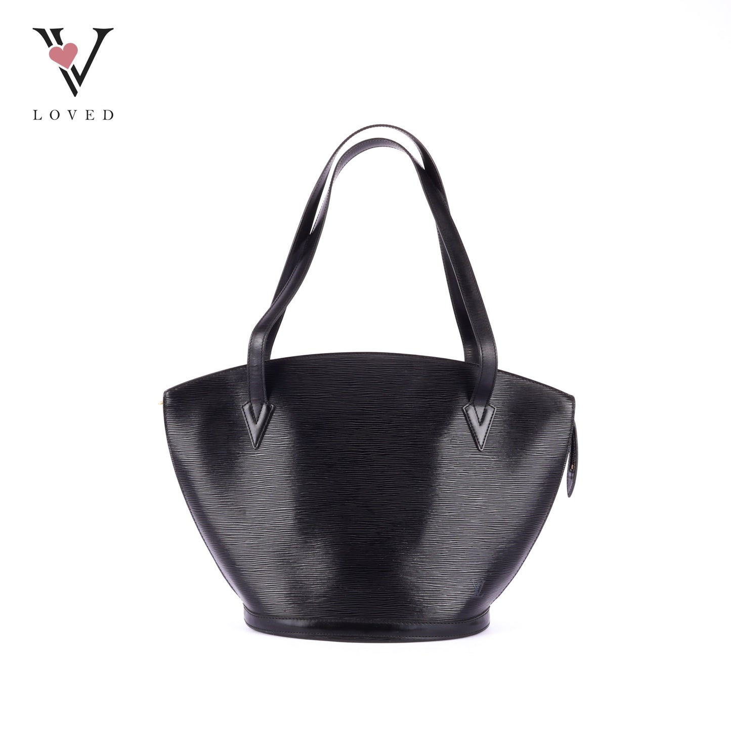 Louis Vuitton Saint Jacques GM Bag in Black Epi Leather
