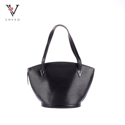 Louis Vuitton Saint Jacques GM Bag in Black Epi Leather
