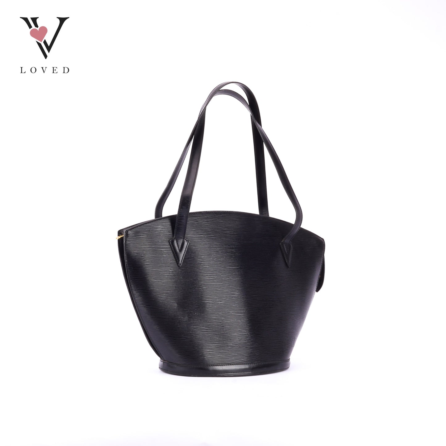 Louis Vuitton Saint Jacques GM Bag in Black Epi Leather