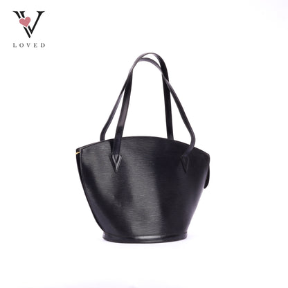 Louis Vuitton Saint Jacques GM Bag in Black Epi Leather