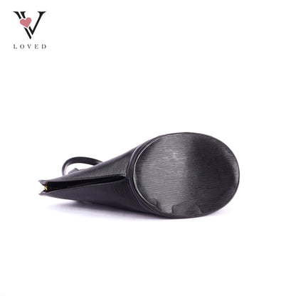 Louis Vuitton Saint Jacques GM Bag in Black Epi Leather