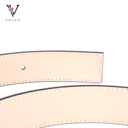 Loewe Reversible Anagram Logo-Buckle Leather Belt