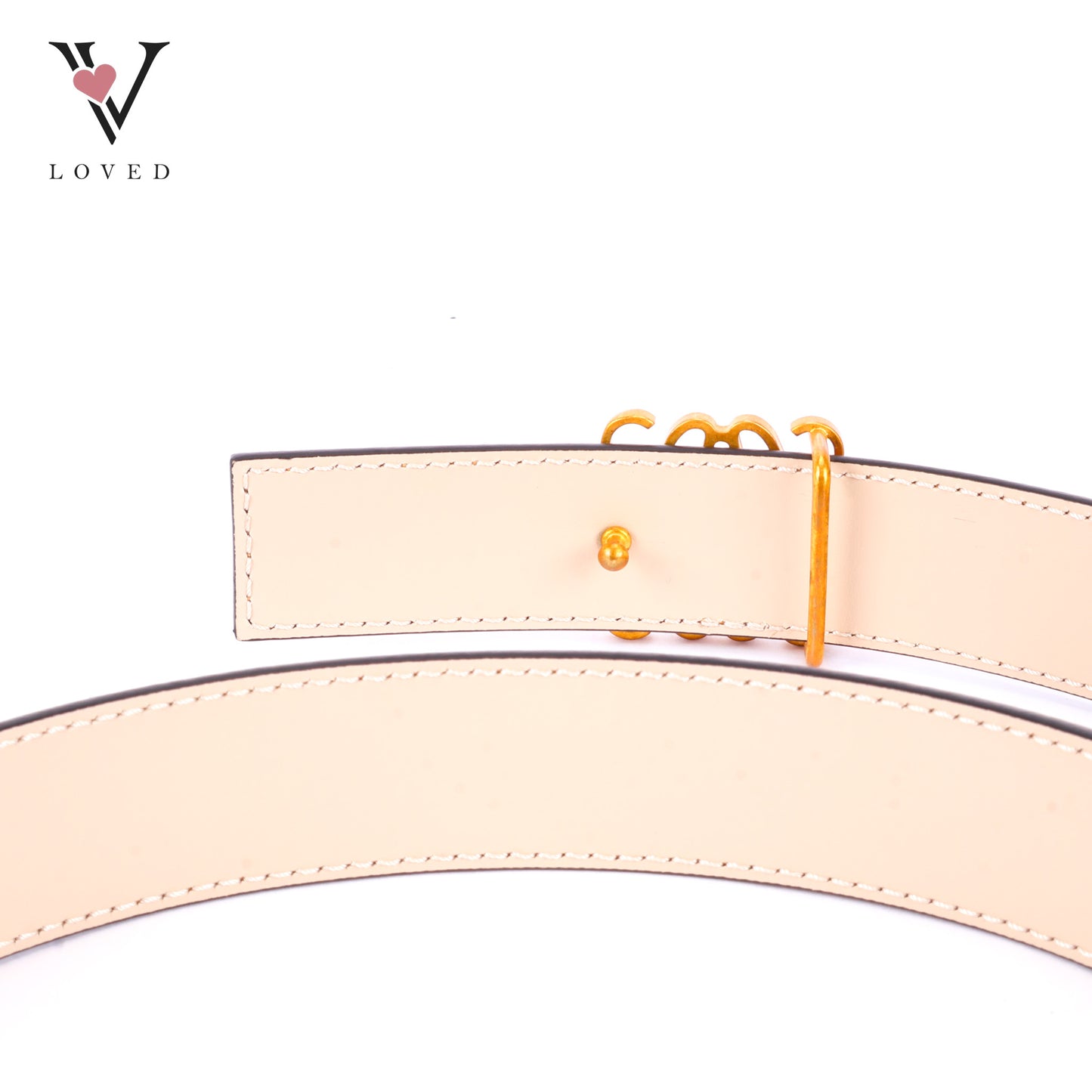 Loewe Reversible Anagram Logo-Buckle Leather Belt