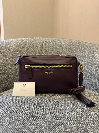 Coach Legacy Leather Flight Crossbody Bag