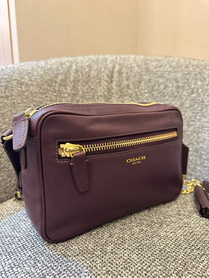 Coach Legacy Leather Flight Crossbody Bag