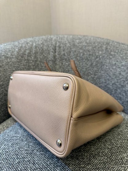 Prada Saffiano Leather Cuir Double Bag