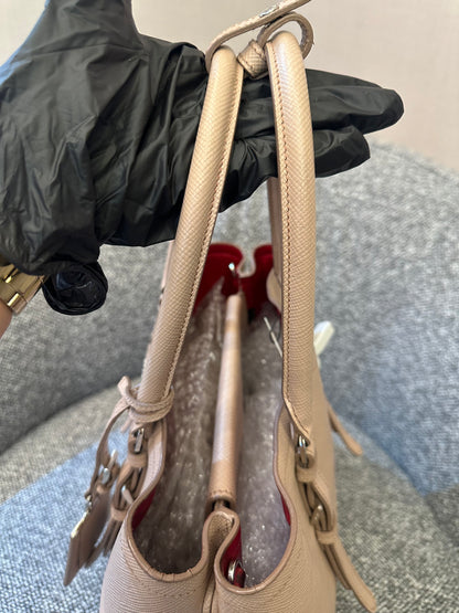 Prada Saffiano Leather Cuir Double Bag