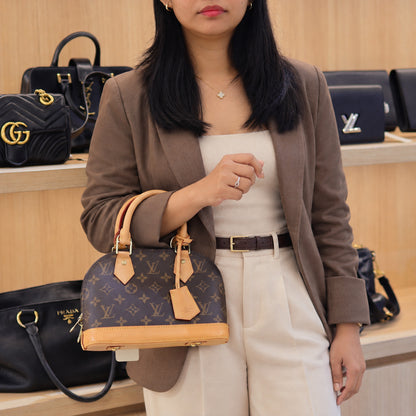 Louis Vuitton Alma BB In Monogram Canvas
