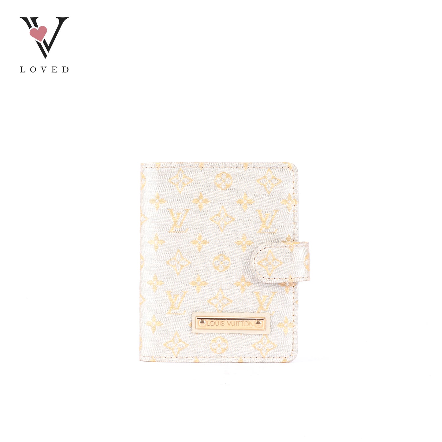 Louis Vuitton Mini Agenda Monogram Shine Silver Day Planner