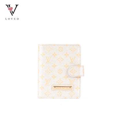 Louis Vuitton Mini Agenda Monogram Shine Silver Day Planner