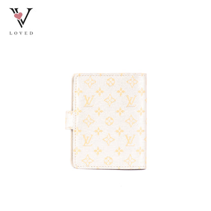 Louis Vuitton Mini Agenda Monogram Shine Silver Day Planner