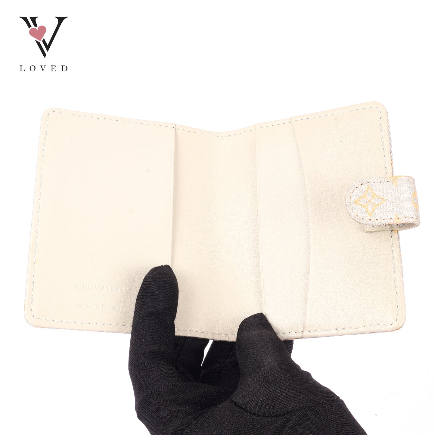 Louis Vuitton Mini Agenda Monogram Shine Silver Day Planner