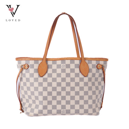 Neverfull PM In Damier Azur Canvas