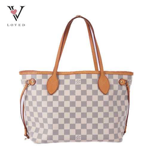 Neverfull PM In Damier Azur Canvas