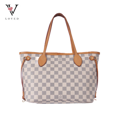 Neverfull PM In Damier Azur Canvas