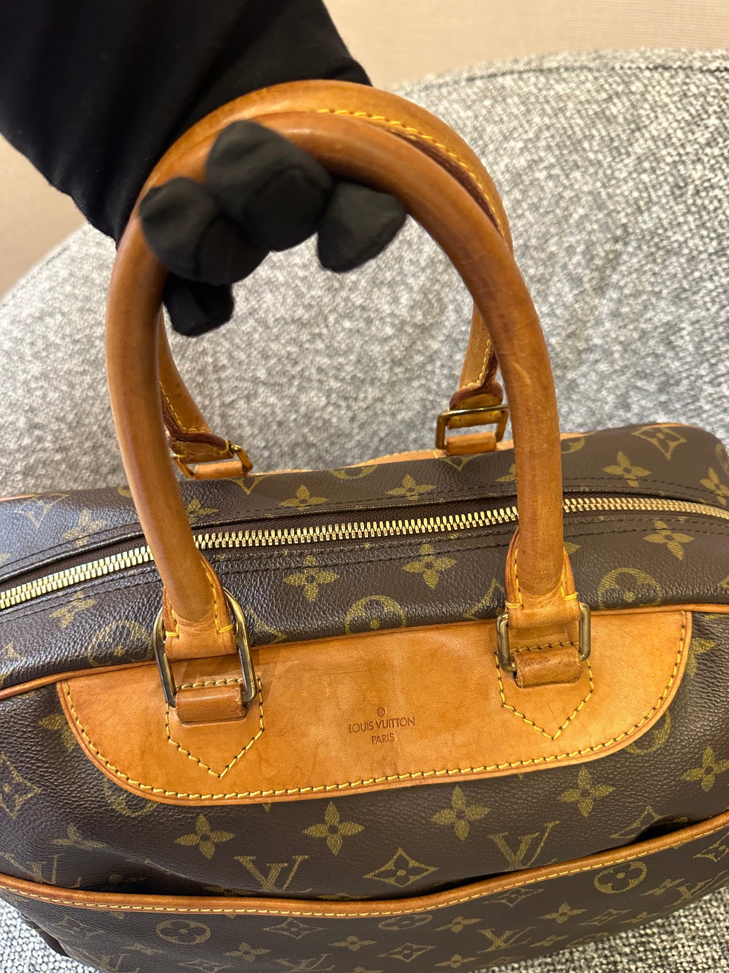 Louis Vuitton Monogram Canvas Deauville Vanity Handbag