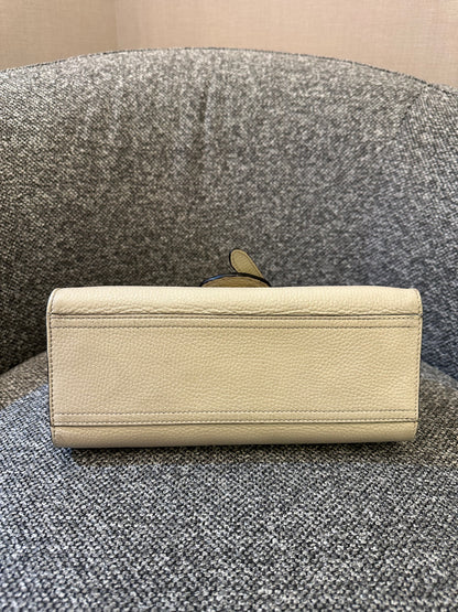 Gucci GG Marmont MIni Top Handle Bag in White