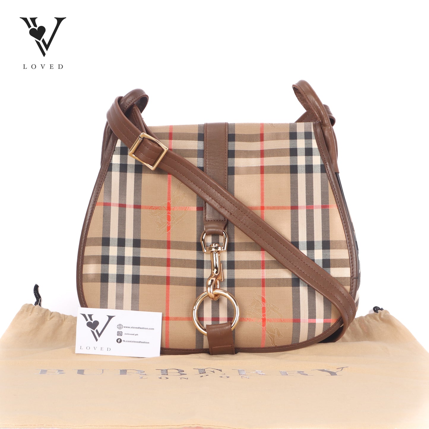 Haymarket Check Shoulder Bag