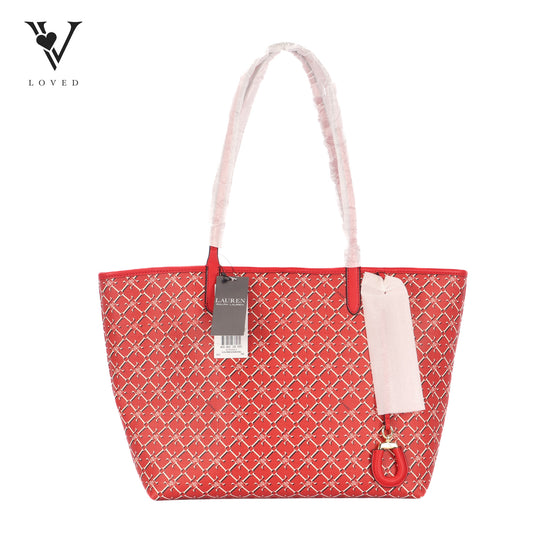 Collins Logo Print Tote Bag