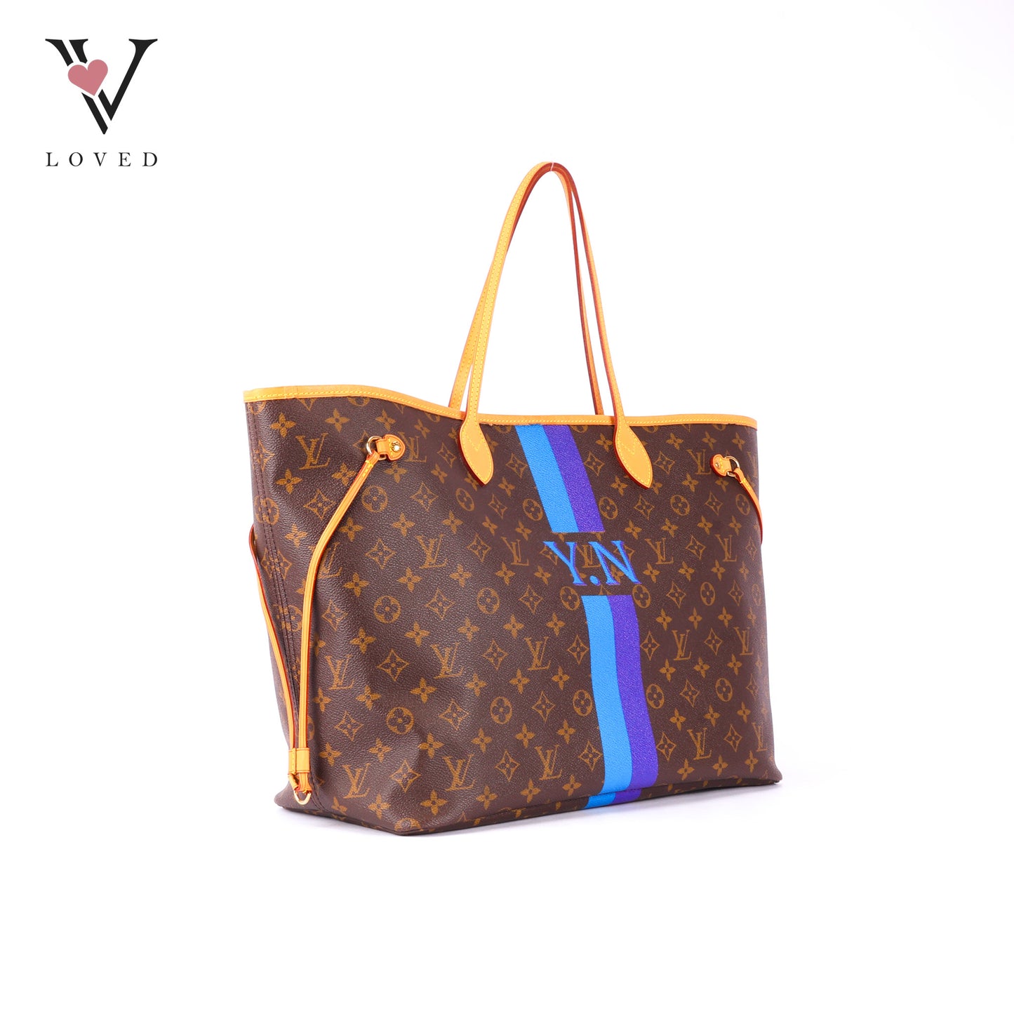 Louis Vuitton Monogram MYLV Heritage Neo Neverfull GM Blue Marine Violet