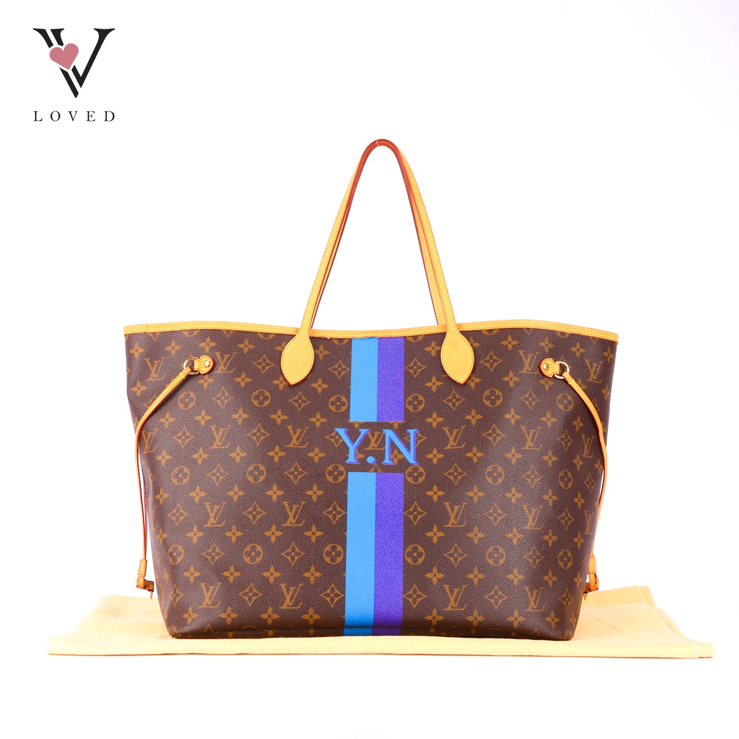 Louis Vuitton Monogram MYLV Heritage Neo Neverfull GM Blue Marine Violet