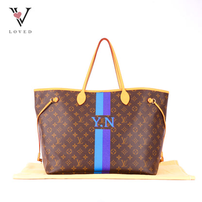 Louis Vuitton Monogram MYLV Heritage Neo Neverfull GM Blue Marine Violet