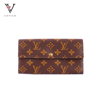 Louis Vuitton Sarah Wallet in Classic Monogram Canvas