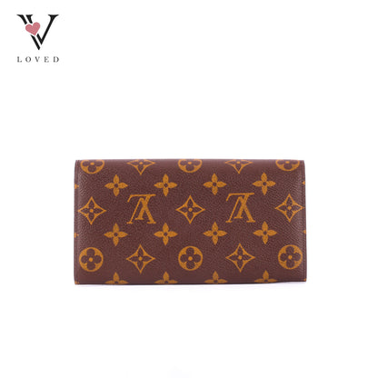 Louis Vuitton Sarah Wallet in Classic Monogram Canvas
