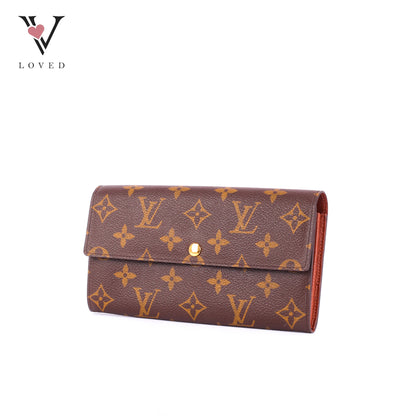 Louis Vuitton Sarah Wallet in Classic Monogram Canvas