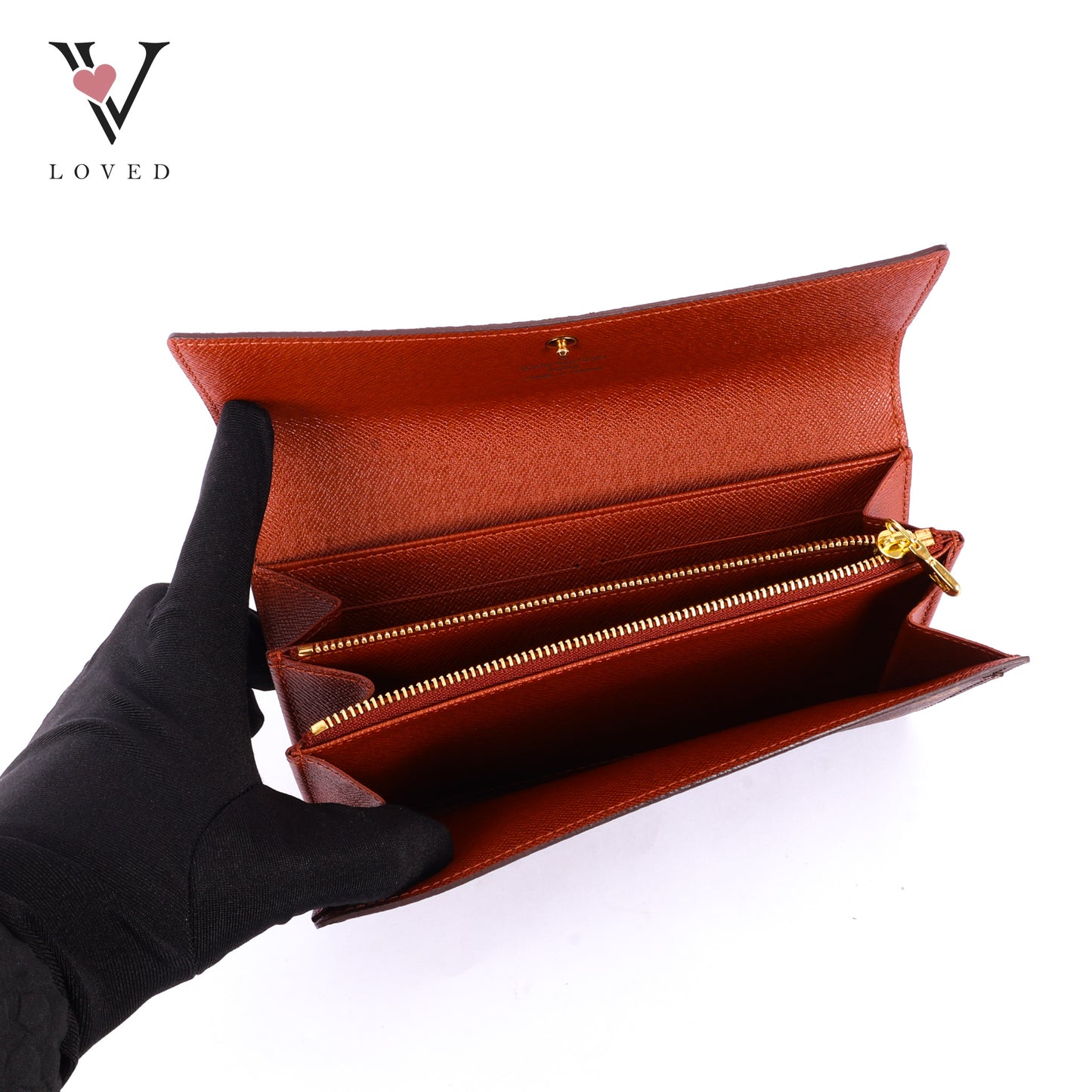 Louis Vuitton Sarah Wallet in Classic Monogram Canvas