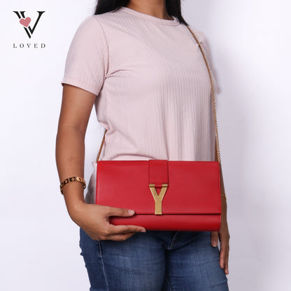 Y Ligne Clutch Red