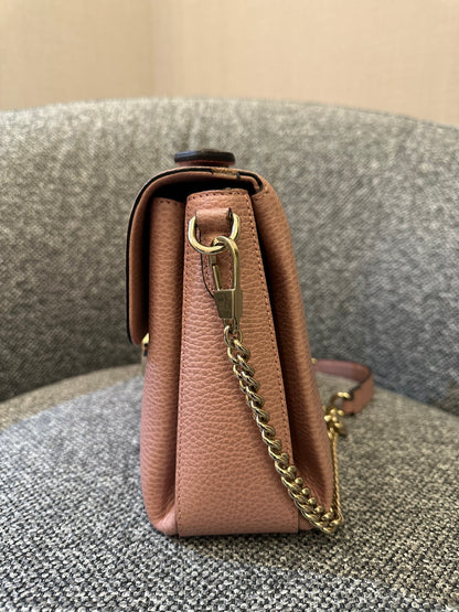 Gucci Interlocking G Top Handle Bag in Pink