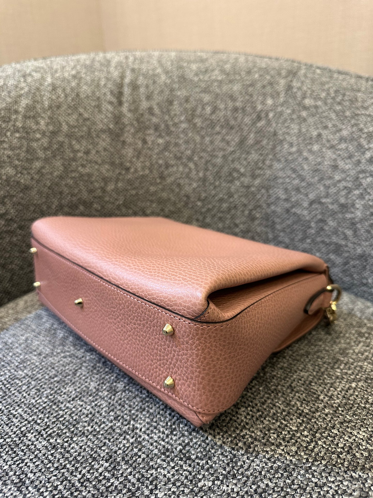 Gucci Interlocking G Top Handle Bag in Pink