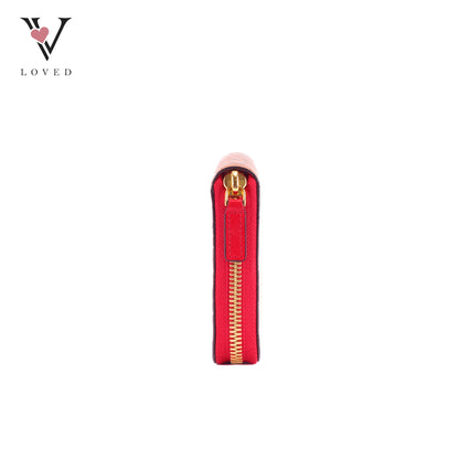 MCM Long Zip-Around Wallet in Visetos Monogram Coated Canvas