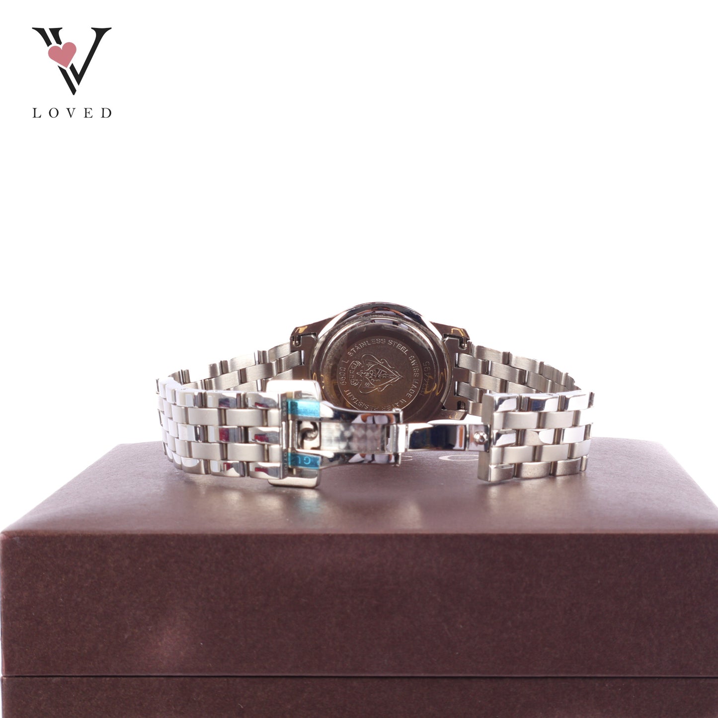 Gucci 5500L Classic Mother Of Pearl With Diamond Index Watch