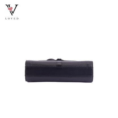 Burberry Black Leather Shoulder Bag