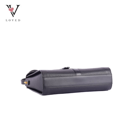 Burberry Black Leather Shoulder Bag