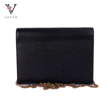 Grain De Poudre Monogram Cassandra Clasp Bag