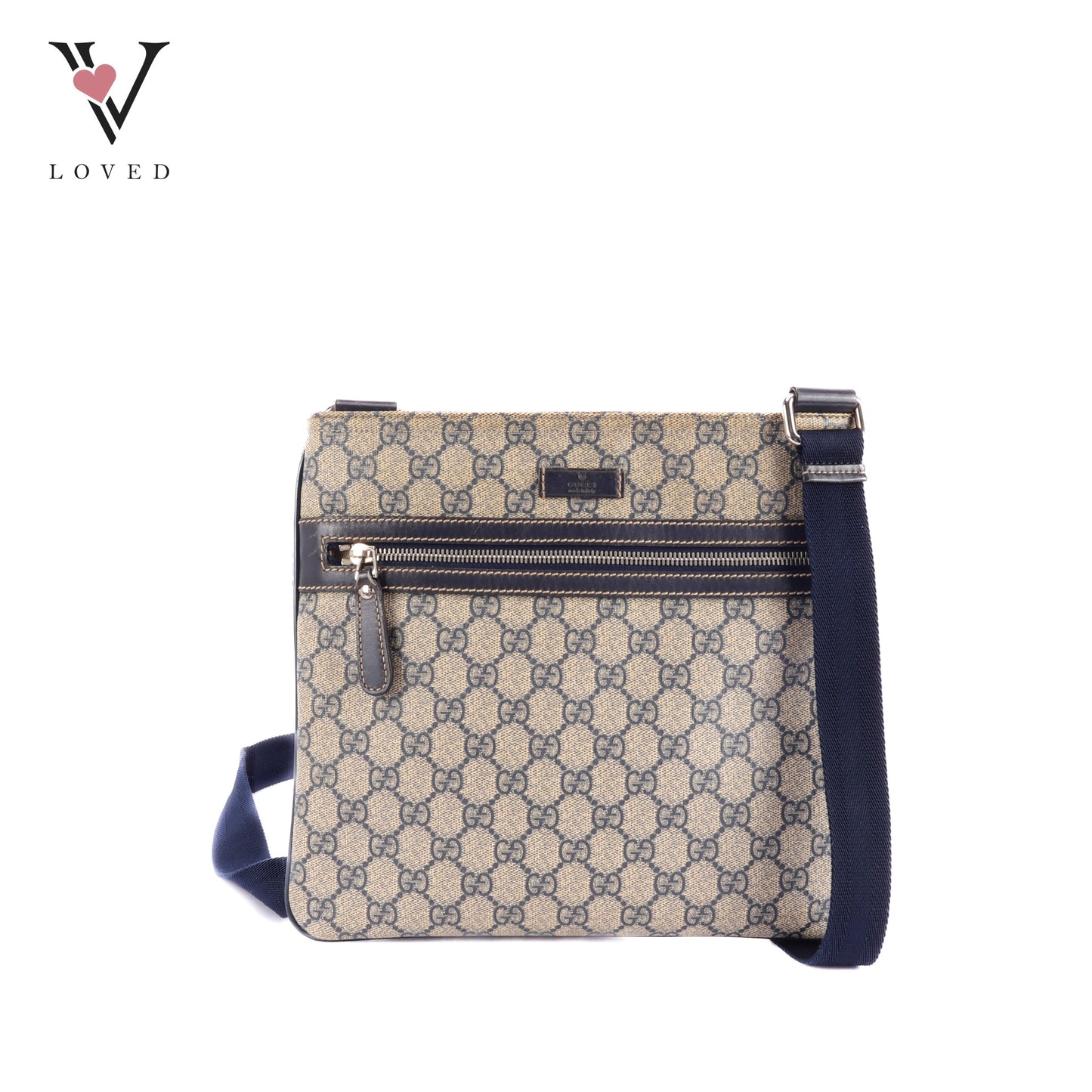 Gucci GG Supreme Canvas Messenger Bag