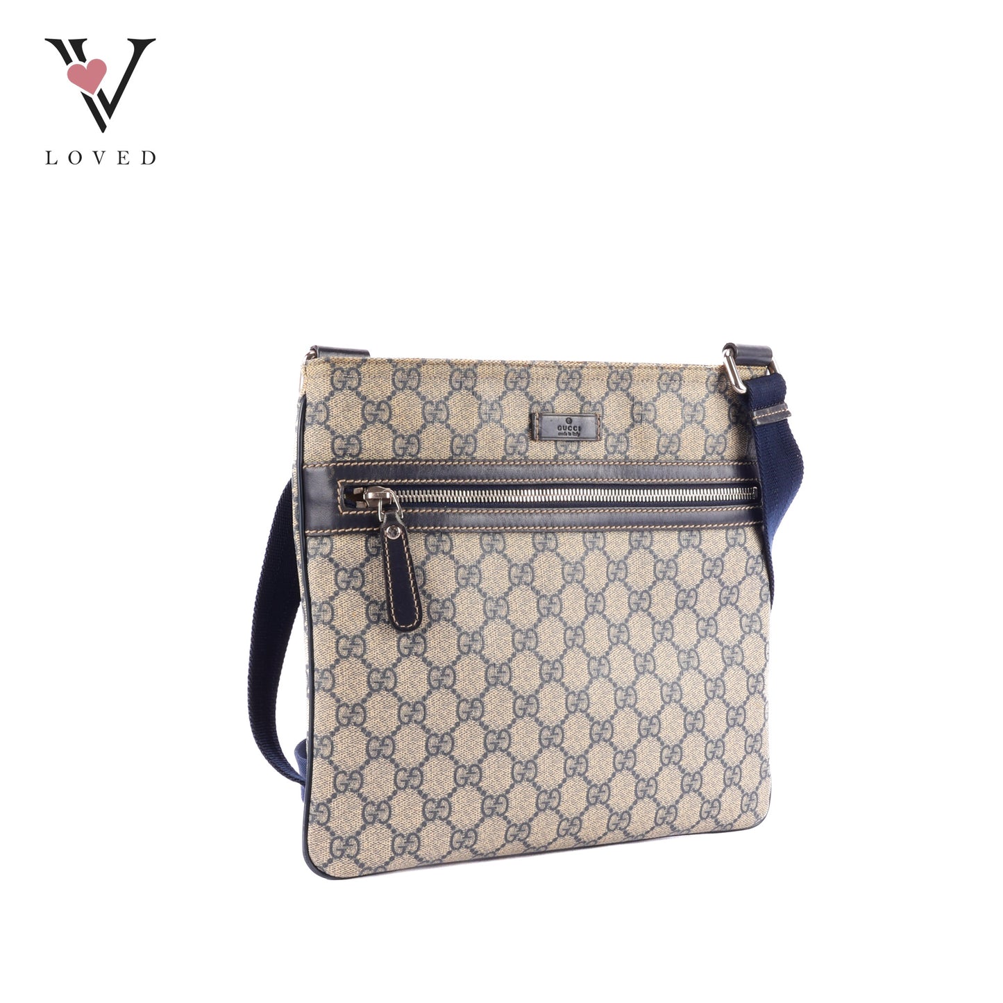 Gucci GG Supreme Canvas Messenger Bag